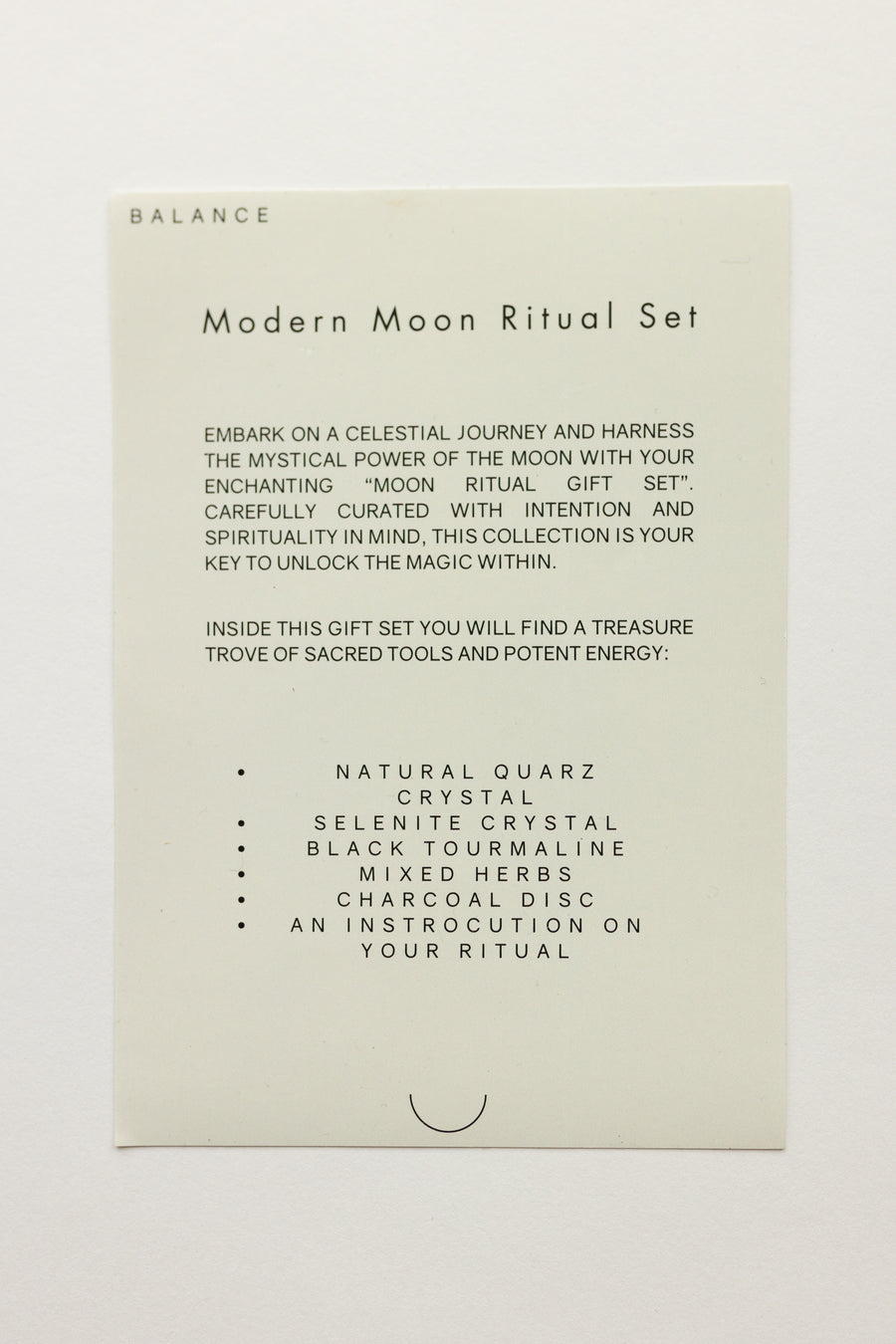 Gift Set Modern Moon Ritual